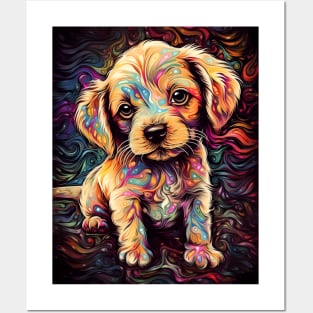 Cute little beautiful puppy. Posters and Art